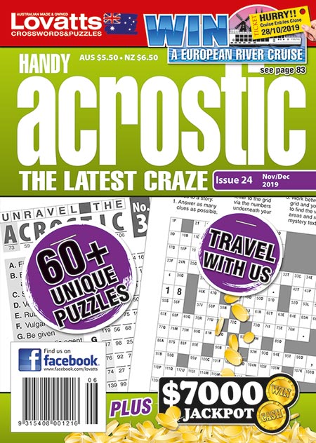 Lovatts Acrostic Puzzles-6 Issues