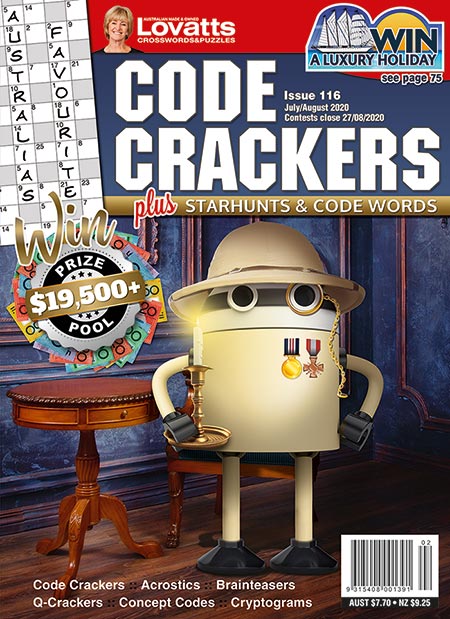 Lovatts Code Crackers Magazine Subscription-6 Issues